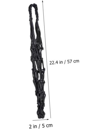 NOLITOY 2pcs String Chicken Feeding Black Hooks for Hanging Foraging Tool Chicken to Feed Tool Belt Nylon - Buy Online on GoSupps.com