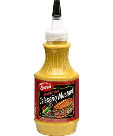 Beano's Jalapeno Mustard 8 oz (1 bottle)
