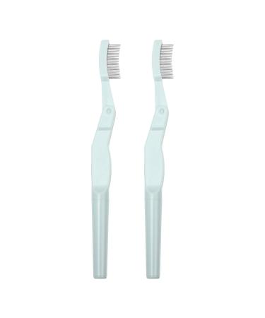 Minkissy 2st eyelash comb eyelash brush eyelash separator eyelashes cosmetics form comb for eyelash care make-up tool girl eyebrow brush beauty ridge