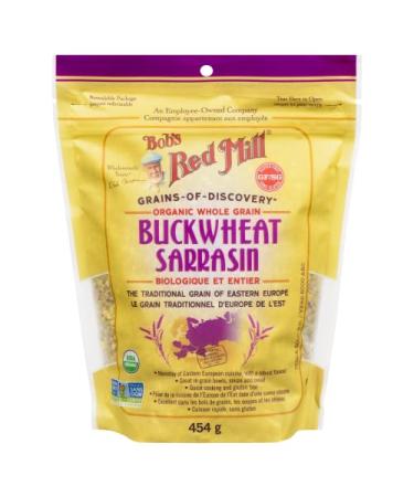 Organic Buckwheat Groats 454 g (Pack of 1)