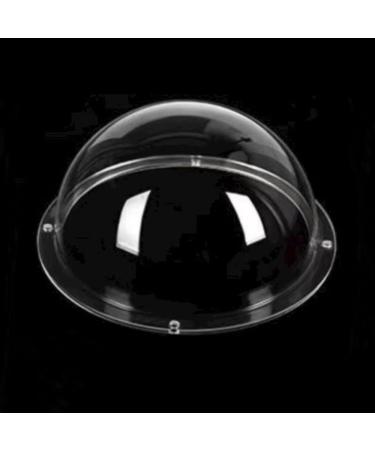 Lotowelel 15.2 cm acrylic substitute camera cover transparent for security camera housing pet dog fence window roof window 150 mm x 76 mm ID150mm * H76mm/5.9 * 3in