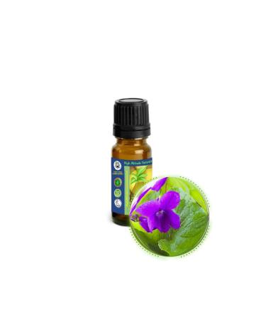 HIGH ALTITUDE NATURALS 10ml (1/3oz) Violet Leaf Absolute Essential Oil (Viola odorata) - 100% Pure Undiluted Uncut