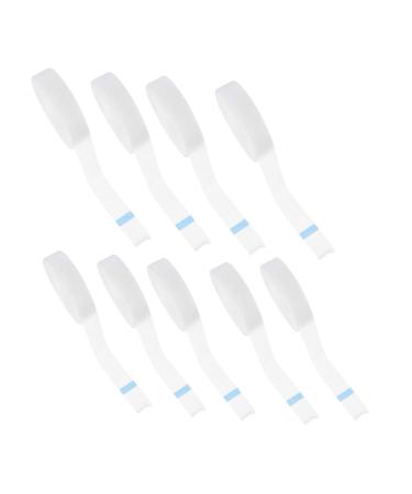 Ipetboom Foam Eyelash Undereye Pads 8 Rolls Eyelash Tape Women Eyelash Lash Tape Breathable Lash Tape Medical Foam Tape Green Duct Tape Adhesive Eye Miss Small Tape White or