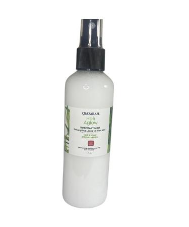 Detangling Leave-In Hair Mist Spray w/Rosemary & Mint Frizz Control Hydration and Curl Perfection for All Hair Types 4 fl. oz