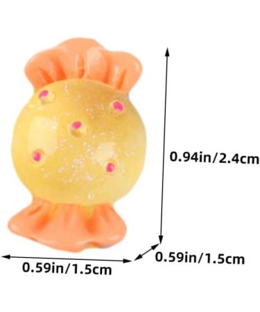 FAVOMOTO 18pcs Simulated Candy Phone Case Accessories Bulk Candy Decorative Candies Decor Multi-function Candies Model Small Fake Candies Interesting Fake Candies Patch Charm Resin - Buy Online on GoSupps.com