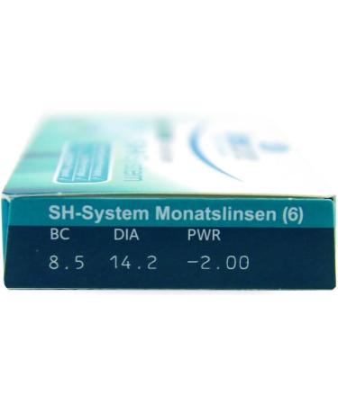 Buy SH-System Plus Monthly Lenses - 6 Pieces BC 8.4mm DIA 14.2mm +3.00 Diopters | International Shipping - Buy Online on GoSupps.com