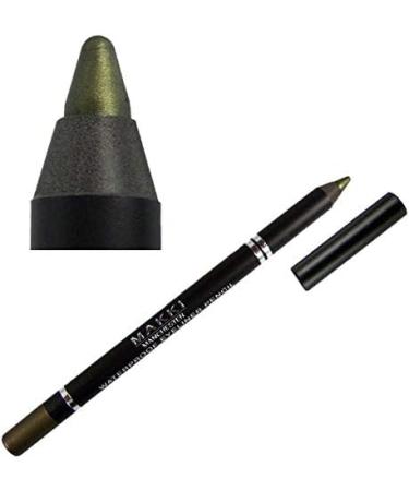 Shimmery Golden Olive Waterproof Eyeliner - Smudge Proof Glide-On Eye Liner #05 - Buy Online on GoSupps.com