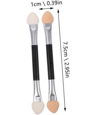 LALADEFIEE 24pcs Latex Eye Shadow Stick Comestic Applicator Makeup Applicator Eyeshadow Makeup Sticks Sponge - Buy Online on GoSupps.com