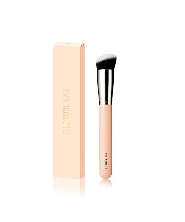 Buy THE TOOL LAB 102 Face Blending Makeup Foundation Brush | Premium Synthetic Bristles for Flawless Makeup Application - International Shipping Available - Buy Online on GoSupps.com
