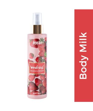 Buy Nykaa Naturals Wanderlust Body Milk - Strawberry Daiquiri for Women - 6.76 oz | International Shipping Available - Buy Online on GoSupps.com