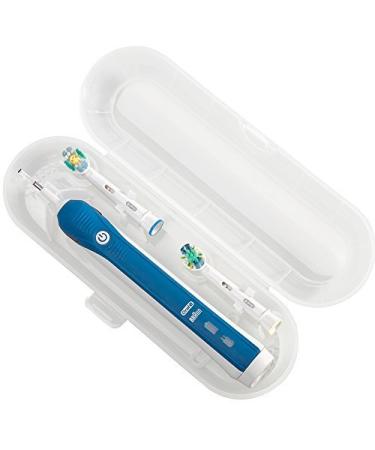Portable Replacement Plastic Electric Toothbrush Travel Case for Oral-B Pro Series (Transparent)