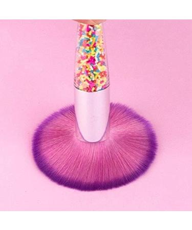 Professional Candy-Colors Fluffy Powder Blush Brush Chubby Portable Seamless Cosmetic Beauty Tool for Make Up (Color : 1) (8) - Buy Online on GoSupps.com