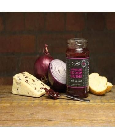 Shaws Caramelised Red Onion Chutney 310g - Buy Online on GoSupps.com