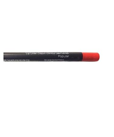 Younique Popular Red Coral MOODSTRUCK PRECISION Pencil Lip Liner Long-wearing waterproof smudge-proof pencil liners.