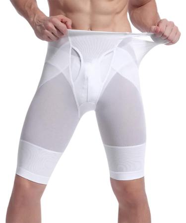 OLIns Men's High Waisted Boxers - Tummy Control Shapewear Shorts for Slimming & Compression | International Shipping - Buy Online on GoSupps.com