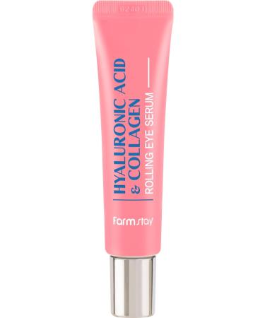 Farm Stay Hyaluronic Acid & Collagen Eye Serum | Revitalize & Hydrate for All Skin Types - Buy Online on GoSupps.com