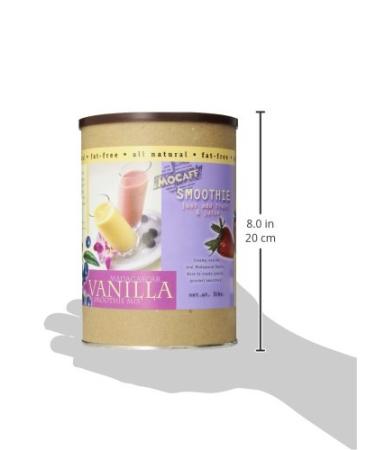 MOCAFE Madagascar Vanilla Smoothie Mix - 3lb Tin | Instant Frappe Mix | Coffee House Quality - Buy Online on GoSupps.com