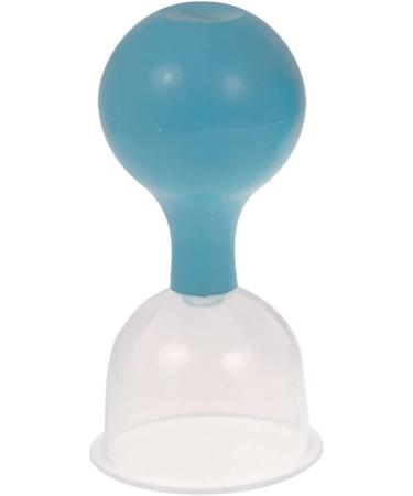 Set of 5 Light Blue Plastic Cupping Glasses - All Sizes | International Shipping - Buy Online on GoSupps.com