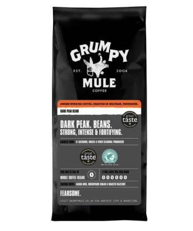 Grumpy Mule | Dark Peak Espresso Coffee Beans - 1kg