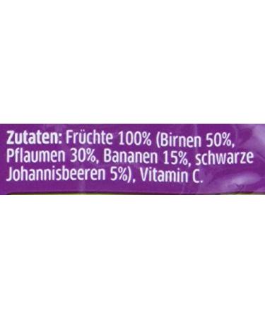 Bebivita Press Me Squeeze Pouches - Plum-Cassis in Pear-Banana | Pack of 6 (6 x 120g) - International Shipping Available - Buy Online on GoSupps.com