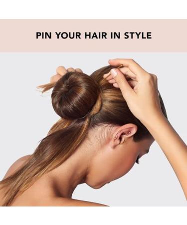 Kitsch Brown U-Shape Bobby Pins - 18pcs for Styling & Sectioning | Non-Slip Hair Pins for Women | Ideal for Thin & Thick Hair - Buy Online on GoSupps.com