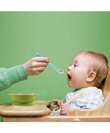 Pandaear 6-Piece Multicolored Silicone Feeding Spoon Set - BPA Free Cutlery for Babies Toddlers & Infants - Buy Online on GoSupps.com