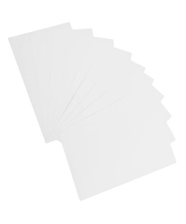 COHEALI 10 sheets Brush on Thick Be for Half Convenient Art Supplies Ripe Multi-functional White 0.1X30X50CM