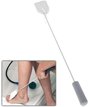 Premium Foot and Toe Brush Set with Extension Washcloth - Ideal for Deep Cleaning Feet - Buy Online on GoSupps.com