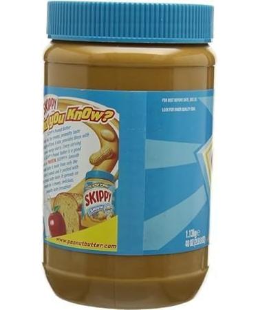 SKIPPY Creamy Peanut Butter Delicious Smooth Perfect Any Snack Meal 1.13Kg Jar - Buy Online on GoSupps.com
