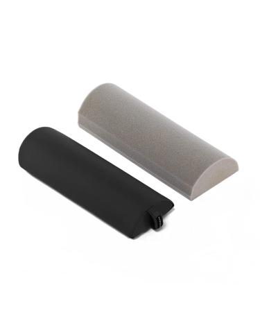 Large Half-round Black Massage Bolster Pillow by DR.LOMILOMI - 622 - Buy Online on GoSupps.com