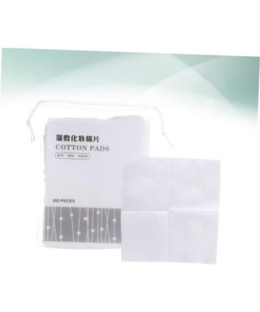 DOITOOL Fashion Makeup Cotton Pads Facial Pads Face Cleaning Cotton Makeup Removal Pads Non Woven Dressing Pads Wipes Medical Toner Wipes Girl Makeup Remover Powder Puff White 10*10cm White - Buy Online on GoSupps.com