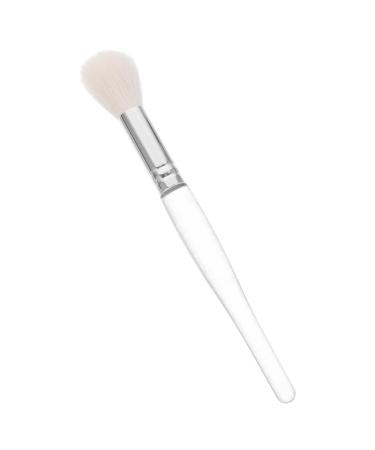 POPETPOP Wool Makeup Brush Blush for Makeup Small Makeup Brush Face Powder Brush Highlighter Brush Powder Brush for Pressed Powder Plastic Handle Cosmetic Facial Cleanser Miss 17.50X3.00X2.50CM As Shown