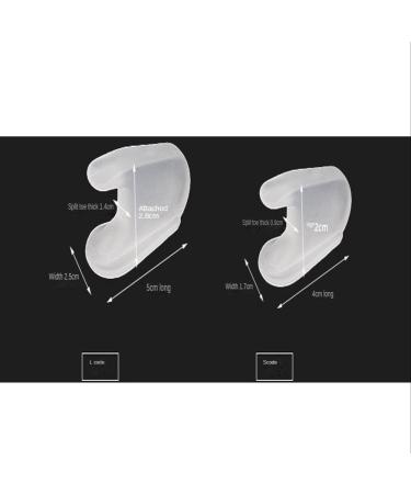 Cn Herb A-Shape Toe Splitter Toe Thumb Valgus Corrector (S) - Effective Toe Alignment Support - Buy Online on GoSupps.com