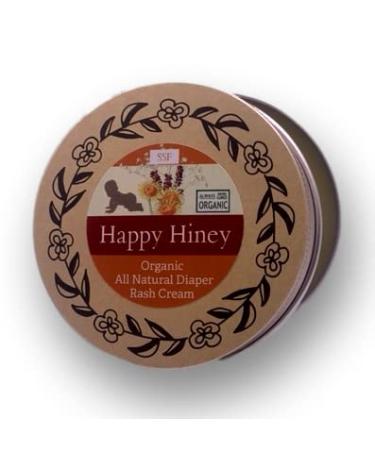 (2 oz.) Happy HINEY. Calendula Diaper Balm. 100% Natural. Mama Owned. Hand Crafted in Small Batches. Made with Calendula  Lavender and Shea.
