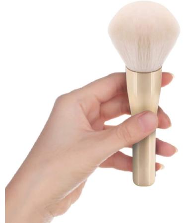 Large Rose Gold Powder Brush - Professional Make Up Tool for Flawless Foundation | Chrome Powder Brushes by Gro Cosmetics - Buy Online on GoSupps.com