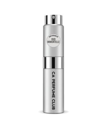 CA Perfume Impression of Oud Immortelle For Women & Men Replica Version Fragrance Dupes Concentrated Long Lasting Eau de Parfum Spray Refillable Atomizer Bottle 0.27 Fl Oz/8ml-X1
