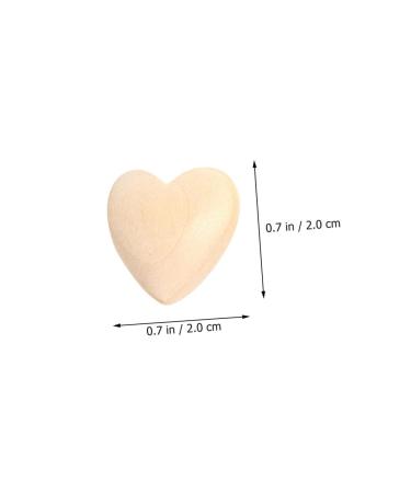 Coolhiya 50pcs Peach Heart DIY Garland - Valentine s Day Big Pearl & Wooden Hearts for Crafting - Buy Online on GoSupps.com