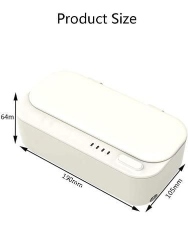 NICETOW Small NICETOW Household Stainless Steel Liner Cleaning Equipment Suitable for Cleaning Machines for Watches and Contact Lenses Blue - Buy Online on GoSupps.com