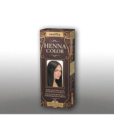 VENITA - Henna Color - Coloring Balm Tube 50ml - RU - Unisex - Natural Hair Color for Men and Women