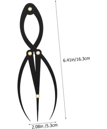 FRCOLOR Makeup Shaping Stencils Golden Ratio Brow Ruler Eyebrow Golden Ratio Ruler Makeup Tools Curve Metal - Buy Online on GoSupps.com