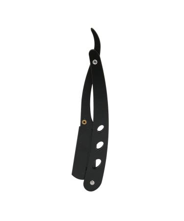 Professional Foldable Bearding Blade Holder | Manual Straight Edge Barber Tool for Beard Grooming - Buy Online on GoSupps.com