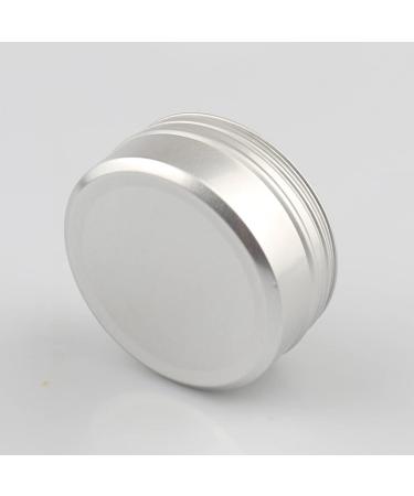 Zeoabsy 10 Pcs 150ml Round Silver Aluminum Tins - Perfect for Cosmetics Candles & Ointments | Includes 5 Spatulas & 1 Etiquette Label - Buy Online on GoSupps.com