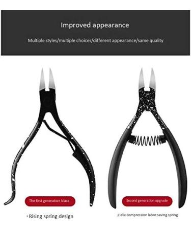 RIYAN Toenail Ingrown Nail Set Cuticle Nipper Clipper Edge Cutter Manicure Scissor Tool Pedicure Orange - Buy Online on GoSupps.com