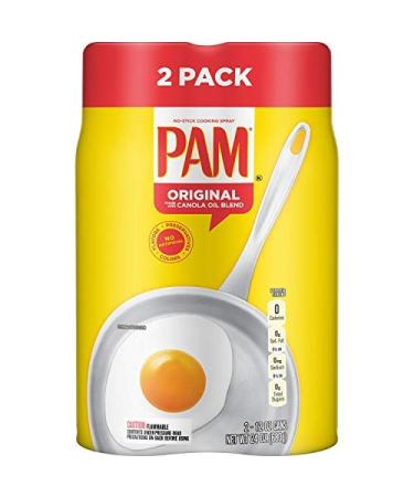 Pam Original No-Stick Cooking Spray, 12 oz., Can, 2 ct. (pack of 2)