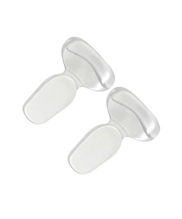 NOLITOY Shoe Inserts Grip 5 Pairs Heel Pads Heel Grips Heel Protector Transparent Pads Feet Pads for Shoes Heel Stickers