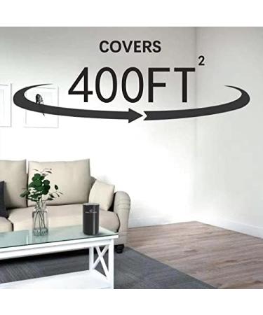 Waterless Oil Diffuser - Portable & Cordless Aromatherapy Diffuser | Smart Battery Operated with 3 Cold Mist Settings & Timer (Black - Buy Online on GoSupps.com