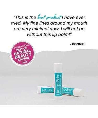 Episilk Hyalogic HA Lip Balm Stick 4-Pack - Hydrating Moisturizing Balm with Hyaluronic Acid for Plump, Healthy Lips - Paraben-Free, Fragrance-Free, Unflavored - 0.15oz (4.25g) x 4 - Buy Online on GoSupps.com