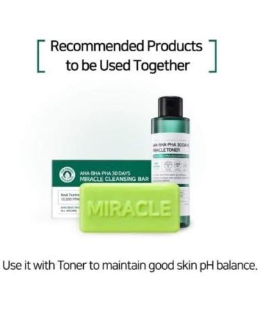 Some By Mi Some Mi Aha. Bha. Pha 30 Days Miracle Cleansing Bar 95 G (Pack of 1) - Buy Online on GoSupps.com