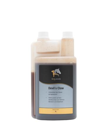 Equanis Devils Claw - Liquid devil claws for horses with a toxic root as a gastric saver.Optimal support of the joints 1 liter (new recipe)