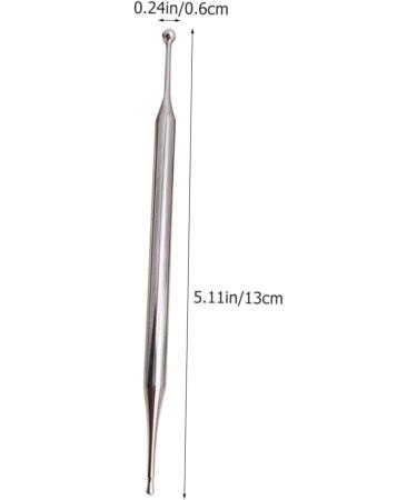 Professional 5-Piece Stainless Steel Ear Cleaner & Massage Tool Set - Inoxlm Reflex Zone & Acupuncture Stick | Teousstock - Buy Online on GoSupps.com